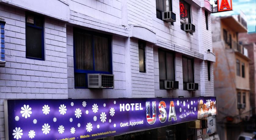ניו דלהי Hotel Usa מראה חיצוני תמונה